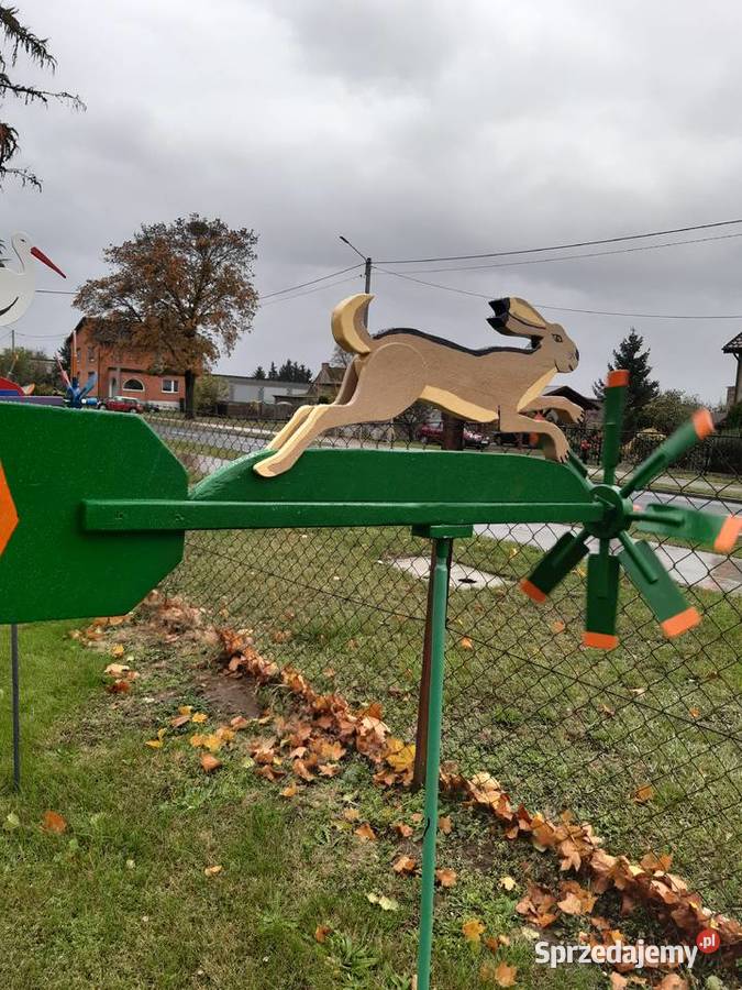 Wiatrak ogrodowy wiatrowskaz Borzykowo