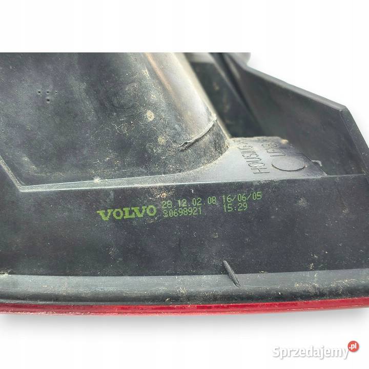 LAMPA PRAWA Volvo V50 I 20042007 tylna tylnia Chełm