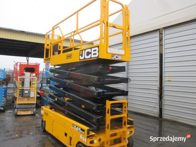 Podnośnik nożycowy zwyżka 16m JCB S4550E Pleszew sprzedam