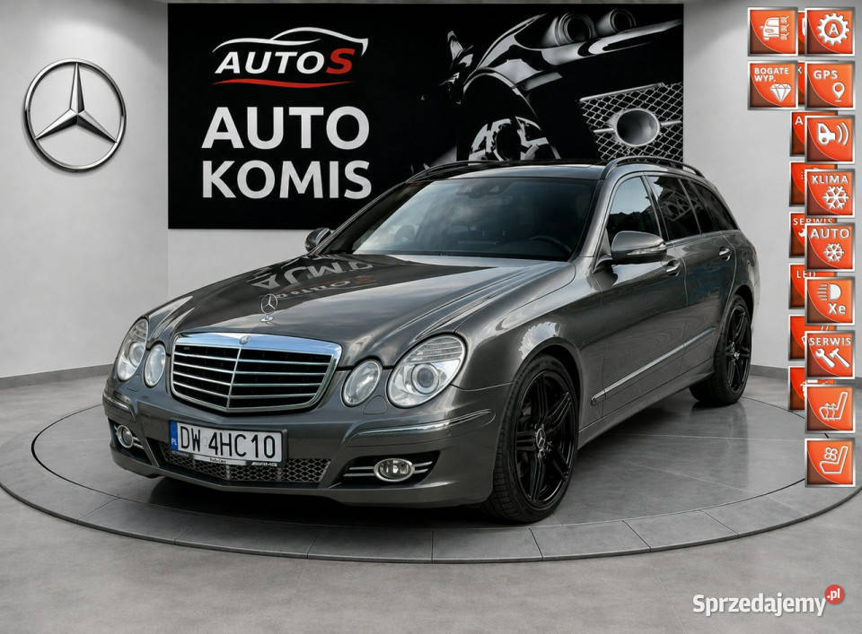 Mercedes E 320 Mercedes w211 320CDI 30 225 nieuszkodzony Wrocław