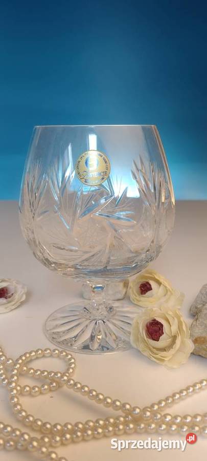 Kieliszki kryształowe styl Glamour Luksusowy