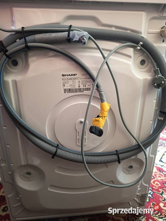 Pralka Sharp 7 wsadu 1400 obr Silnik inwerterowy wolnostojące Szubin