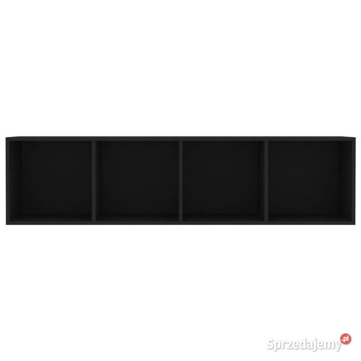 Regał na książkiszafka TV czarny 143x30x36 Warszawa