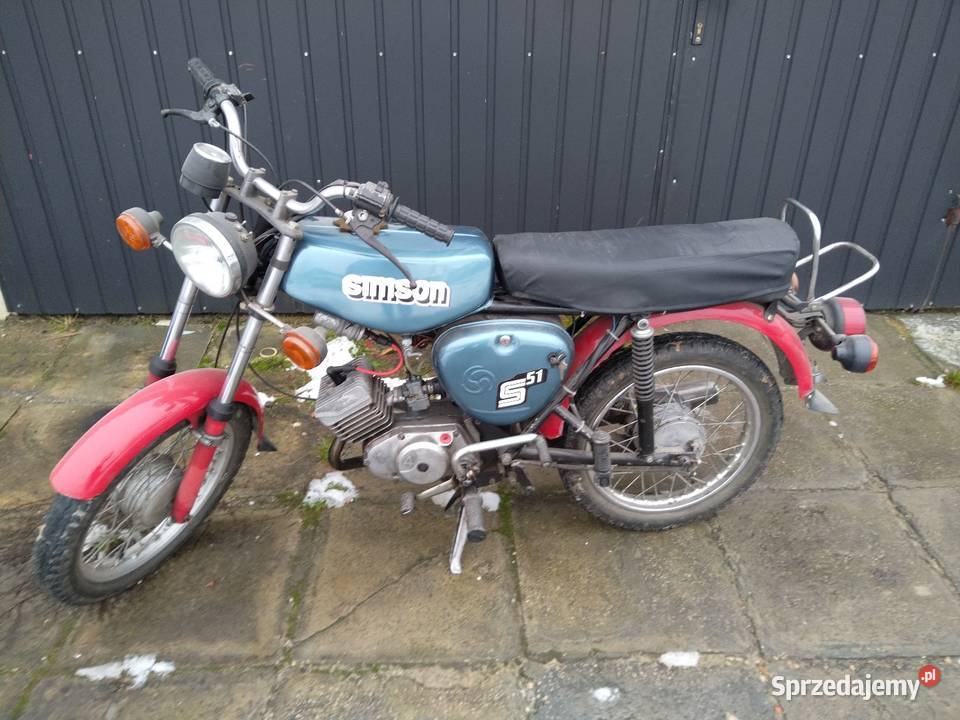 Simson S51 zarejestrowany Włoszczowa