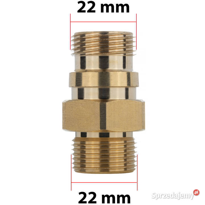 Adapter M22EASYLock Karcher 300 bar 155C HDHDS Osprzęt do myjek Osprzęt do myjek Ludźmierz