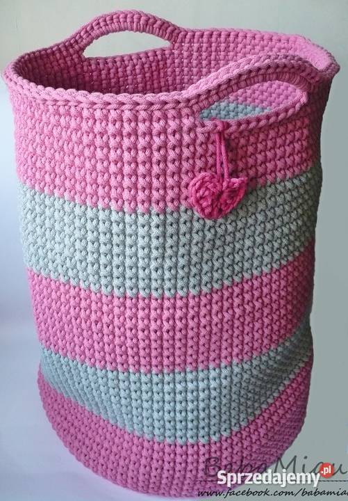 Kosz duży na zabawki bawełniany handmade różne Bydgoszcz