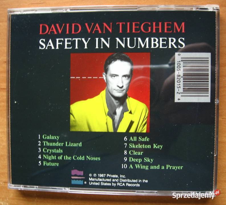 David Van Tieghem Safety In Numbers Private CD Kępice