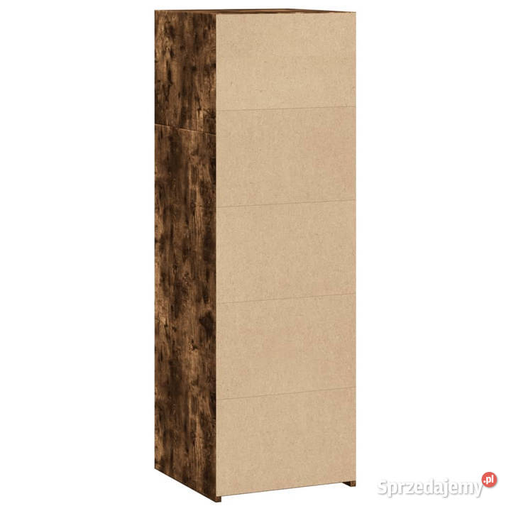 Wysoka szafka przydymiony dąb 40x41x124 WM846387 Pozostałe mazowieckie Warszawa sprzedam