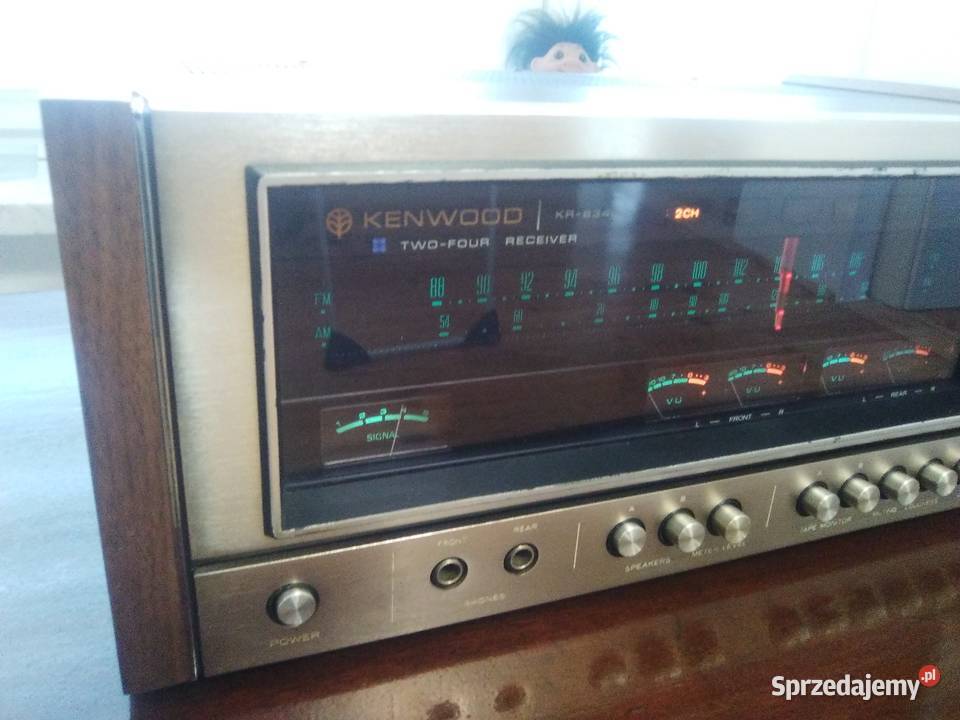 Amplituner vintage Kenwood KR 8340 Poznań