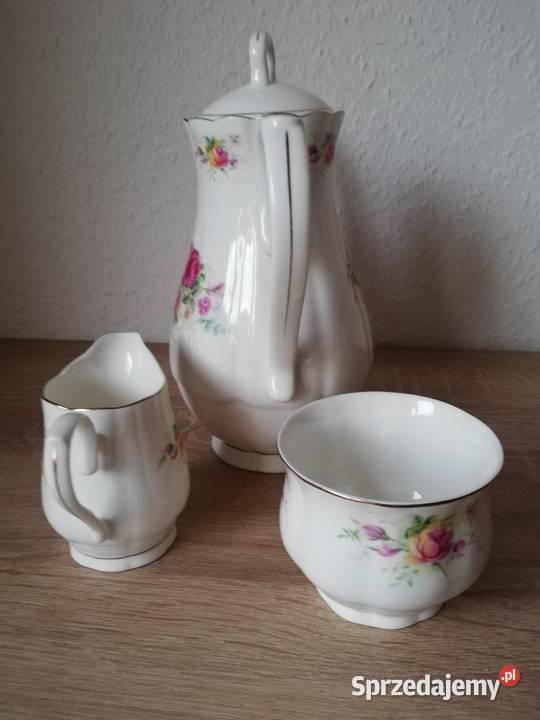 Porcelana Angielska letnie róże Ropa sprzedam