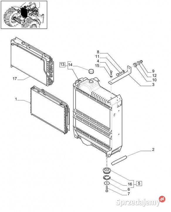 Holland T6010 Skraplacz 84156148 Jastrzębniki sprzedam