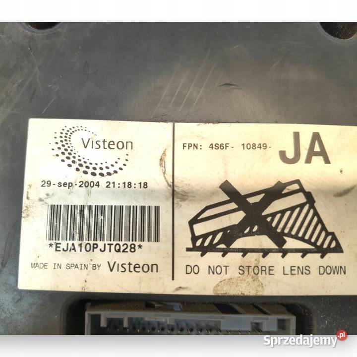 LICZNIK ZEGARY 4S6F10849JA Ford Fusion Fiesta sprzedam