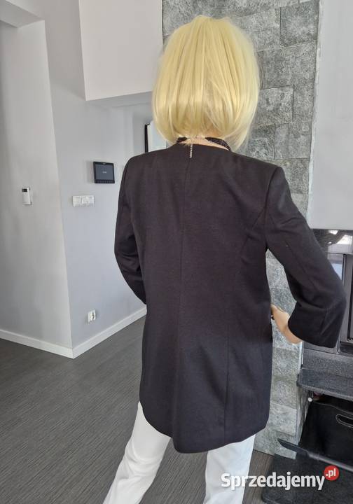 Czarna marynarka w rozmiarze 38 Nowogard