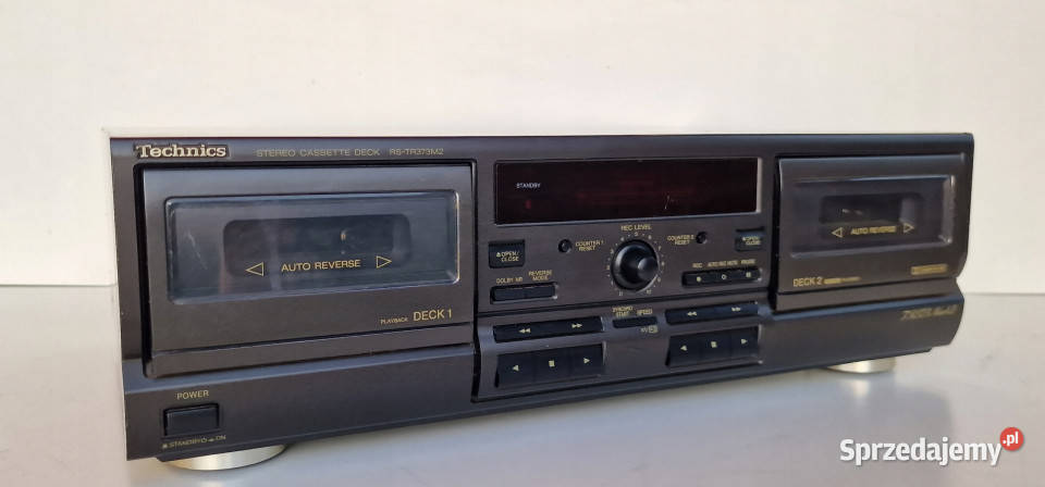 Technics magnetofon dwukasetowy RSTR373M2 RS TR Magnetofony wielkopolskie Międzychód