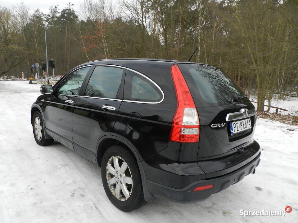 Honda CRV III wygodna ekonomiczna PEWNY PRZEBIEG immobilizer Puszczykowo sprzedam