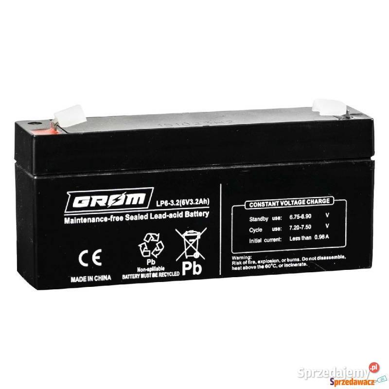 Akumulator 32Ah 6V GROM LP632 Łódź