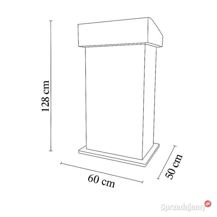 Mównica Trybuna Podium tapicerowana wybór koloru Biuro Wieruszów