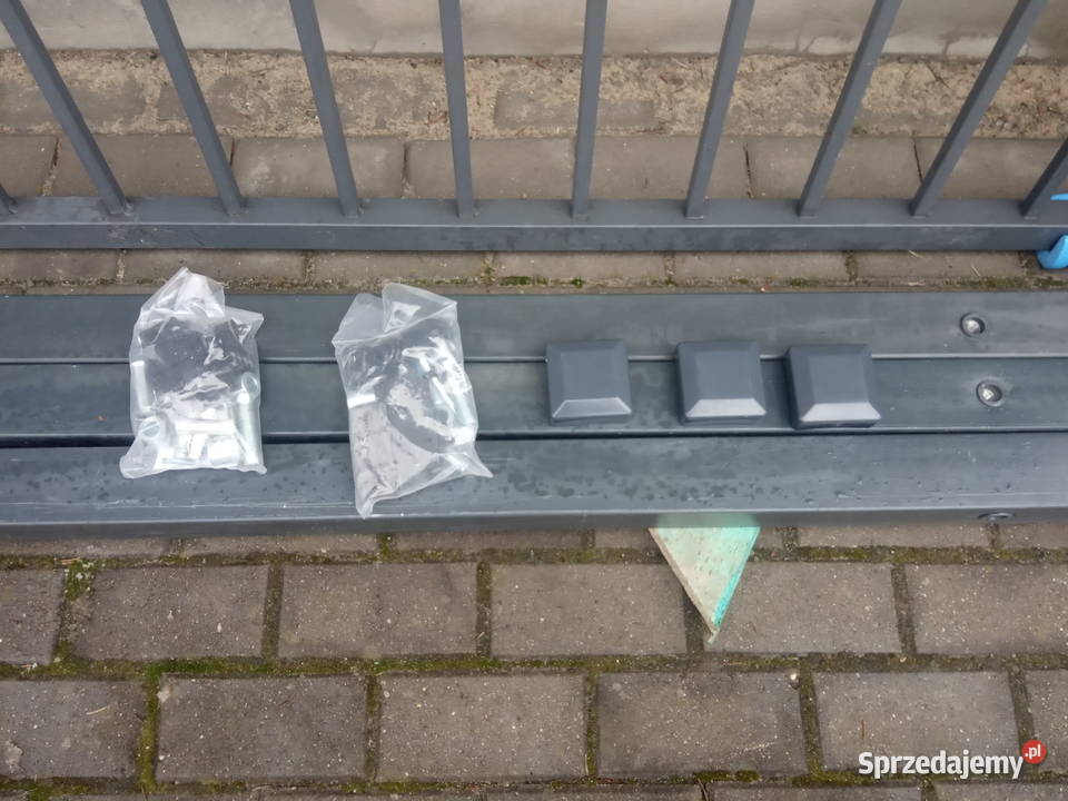 Brama 35m furtka 1m ocynk słupki zawiasy nowy Dom i Ogród Lublin sprzedam