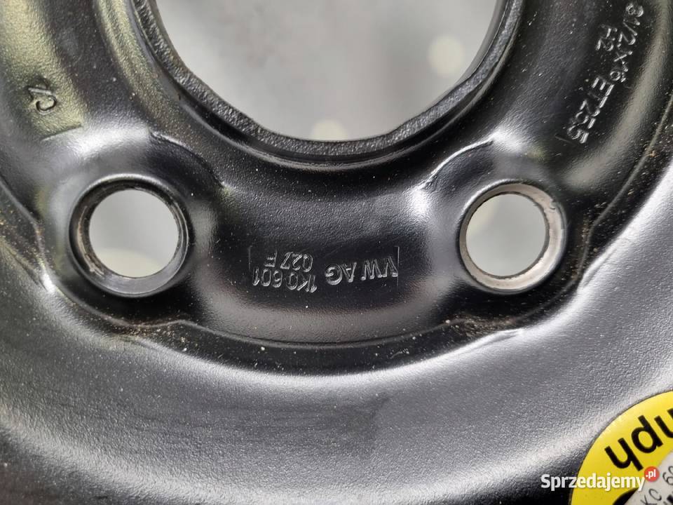 KOŁO DOJAZDOWE ZAPASOWE Audi Seat Vw Golf V Chełm