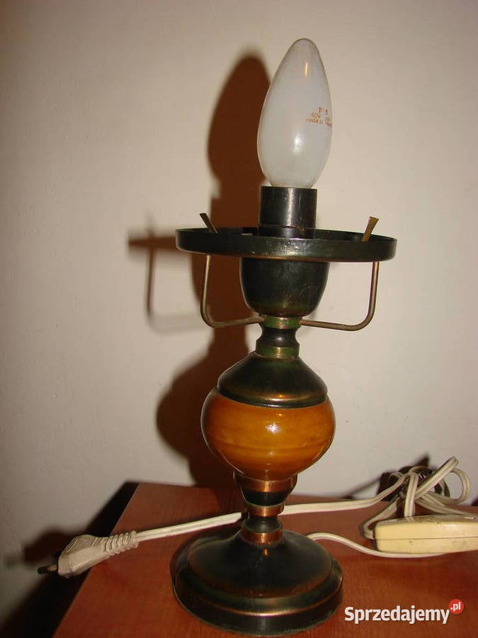 Polam Wieliczka typ 15B lampka nocna PRL Pruszcz Gdański