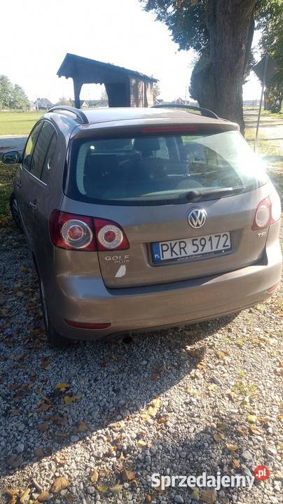 Volkswagen Golf plus niski przebieg 74 elektrochrom. lusterko wst. Krotoszyn
