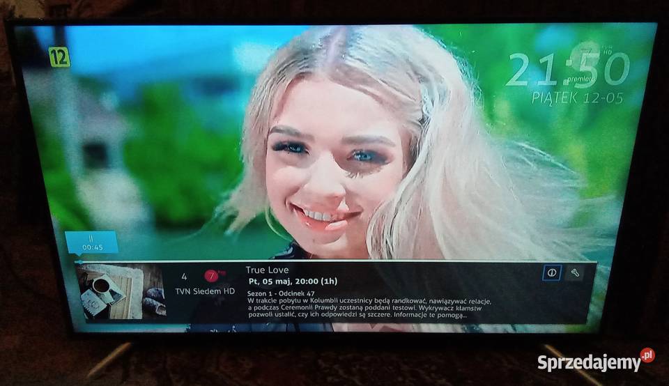 TV LED 49 Smart Ultra HD4K MANTA z DVBT mazowieckie Warszawa sprzedam