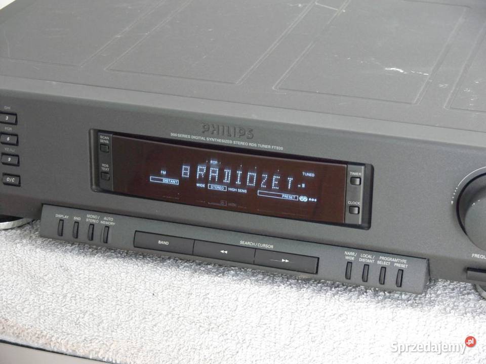 Tuner Philips FT930 - Synthétiseur Numérique RDS - Stéréo - Testé