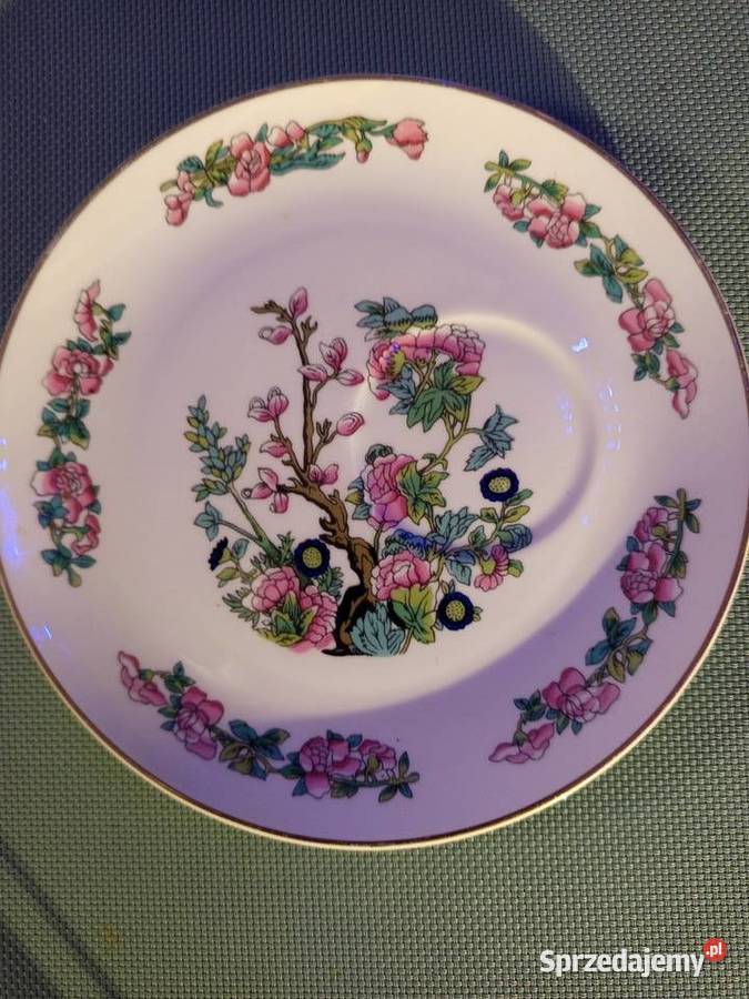 Zabytkowy talerz z chinskiej delikatnej mazowieckie Warszawa