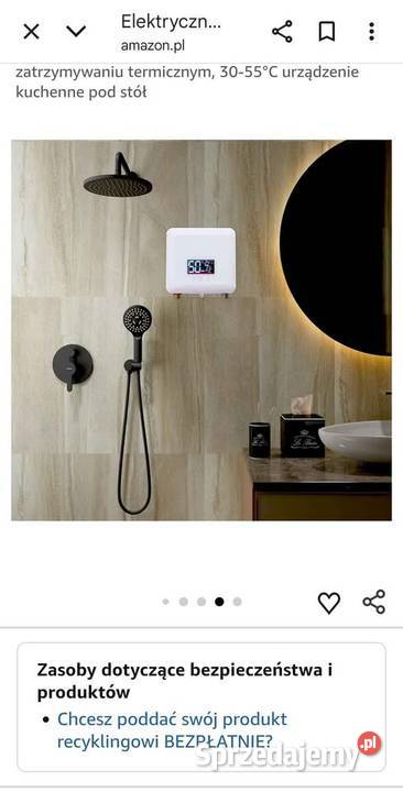 Podgrzewacz przepływowy wody 3 Pozostałe Warszawa