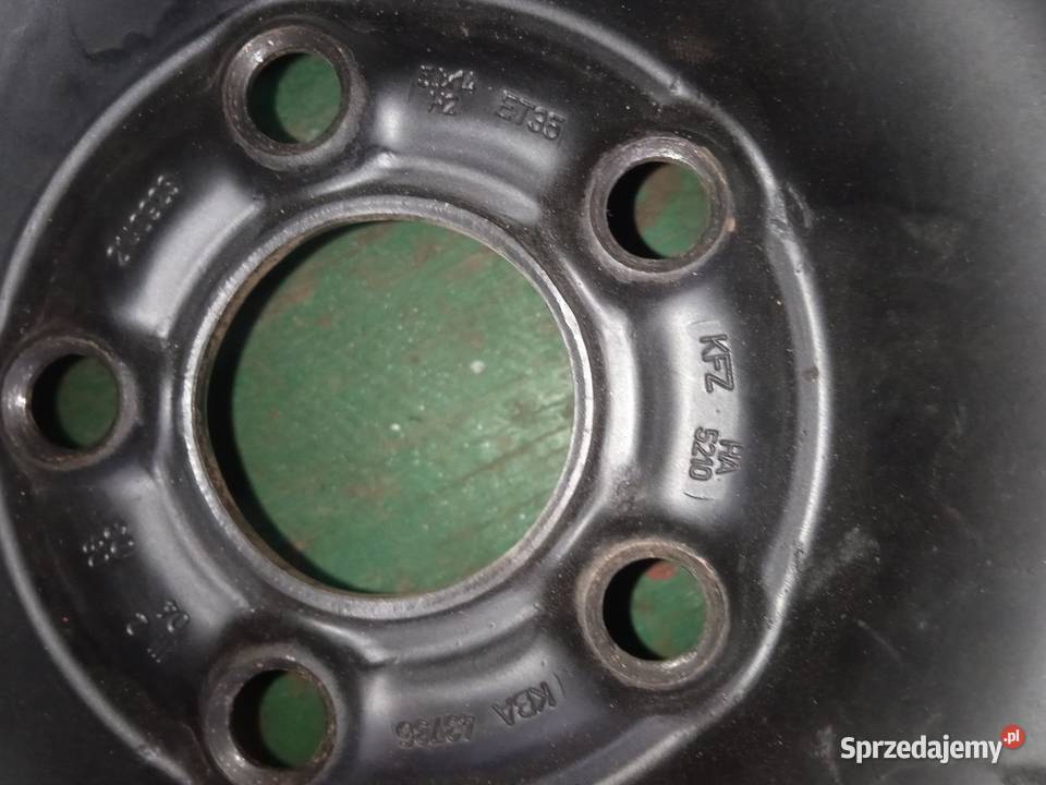 Felgi stalowe 14 5x100 vw Średnica 14" dolnośląskie