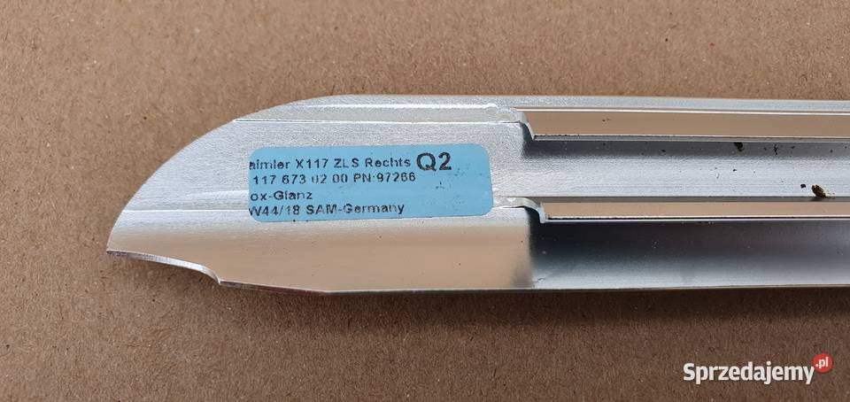 MERCEDES CLA LISTWA CHROM SZYBY Bieleń sprzedam