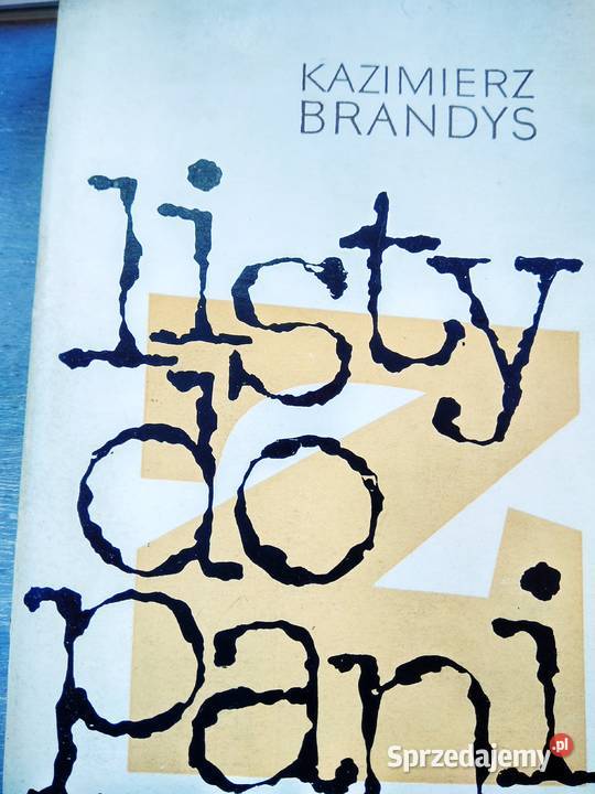 Listy do pani książki literatura Warszawa