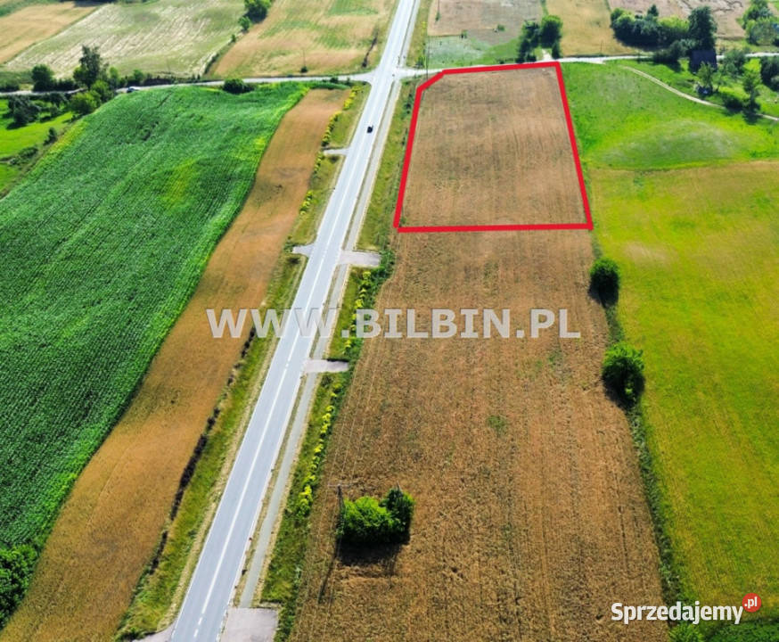 Działka Aleksandrowo 8527m2 asfalt sprzedam