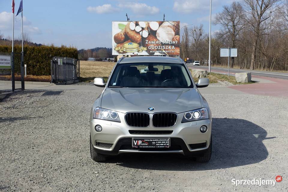 BMW X3 20d 184 xDrive 4x4 Automat Niski przebieg Buczkowice