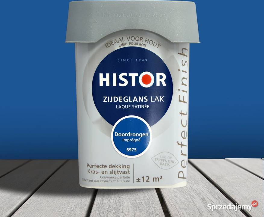 Histor Perfect Finish Lakier Satin 075 litra lubelskie Zamość sprzedam