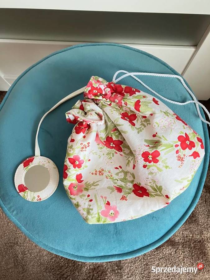 Kosmetyczka worek z lusterkiem Mary Kay kwiaty Pozostałe Nisko