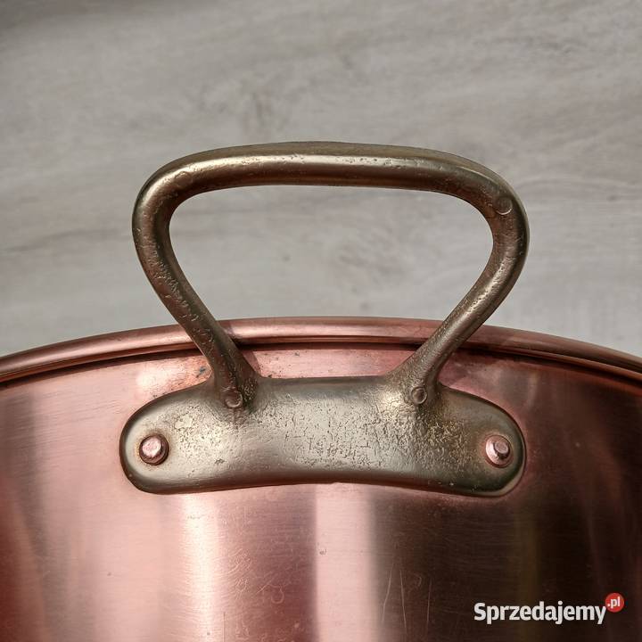 Miedziany garnek do powideł miedziana misa do sprzedam