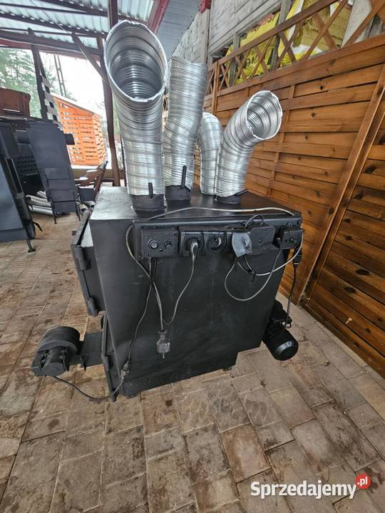 Piec nadmuchowy 20 kW duże palenisko wydajny Rybnik