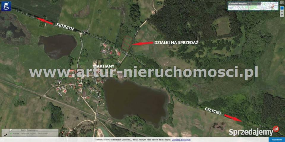 Grunt 1930m2 Martiany