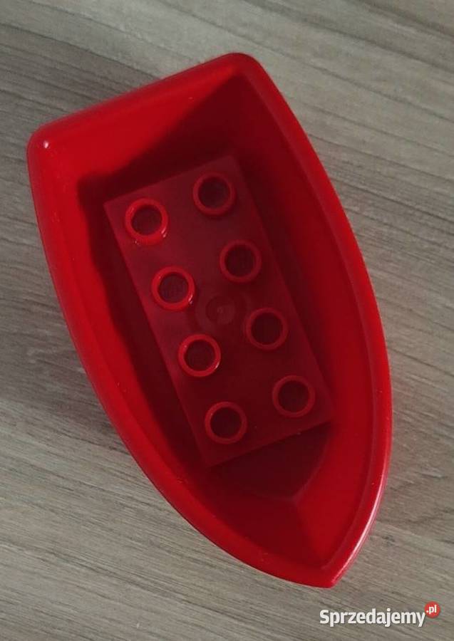 Lego Duplo Łódka element 13535 czerwona mazowieckie Warszawa
