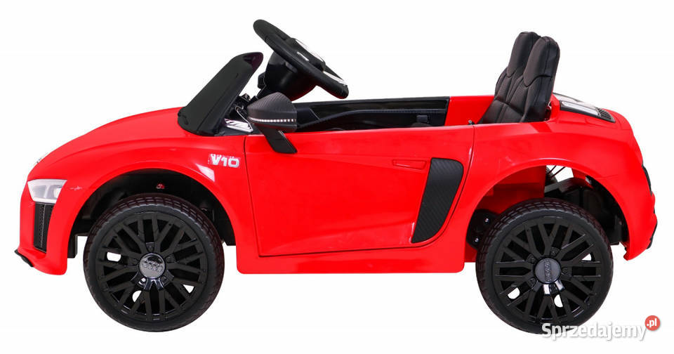 Audi R8 na akumulator dzieci Czerwony autko na
