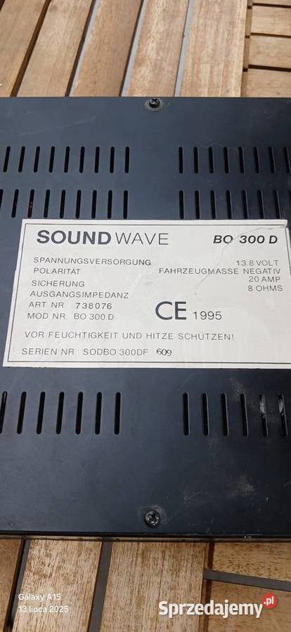 Wzmacniacz sound wave Jędrzejów sprzedam