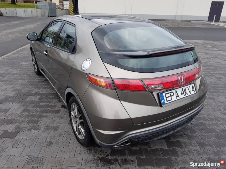 Honda Civic VIII UFO Stan 22D Panorama 2007r 208000km Łódź