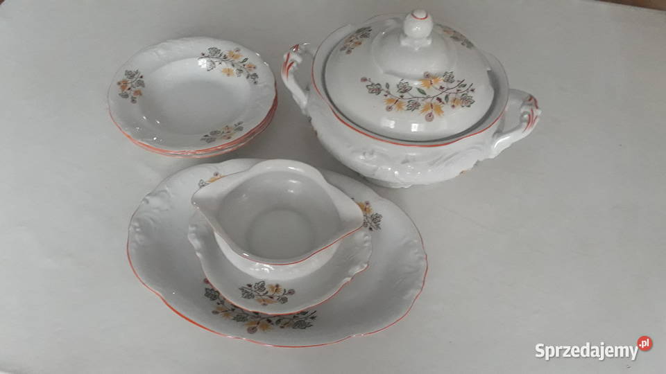 Serwis obiadowy Wawel NOWE Talerzyki deserowe 5 Poznań sprzedam