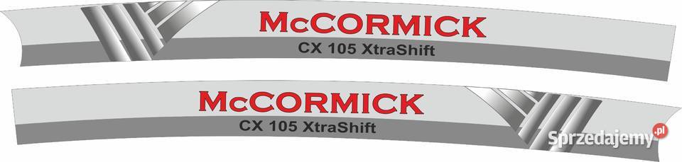 Naklejki Mccormick cx 105 zamiennik Bydgoszcz