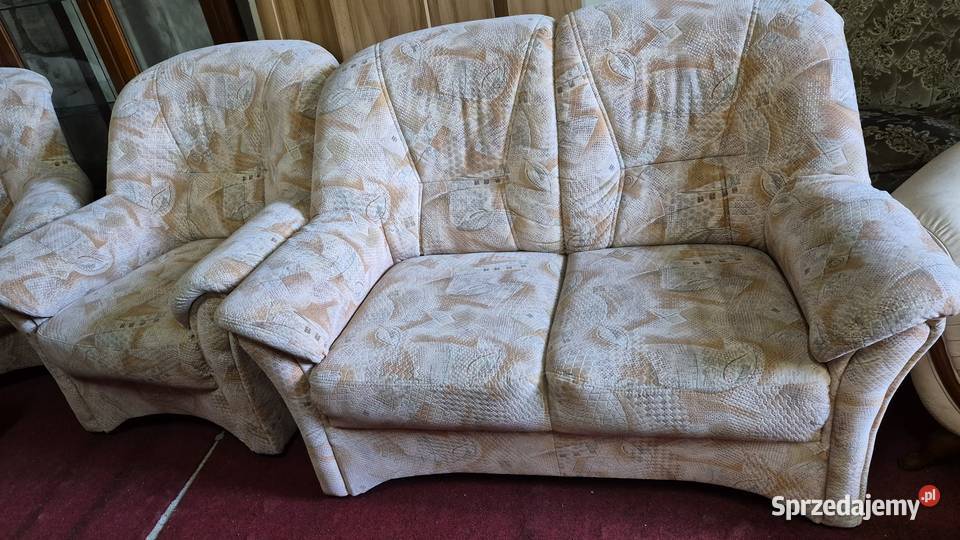 Komplet wypoczynkowy fotel sofa dwuosobowa 112 z