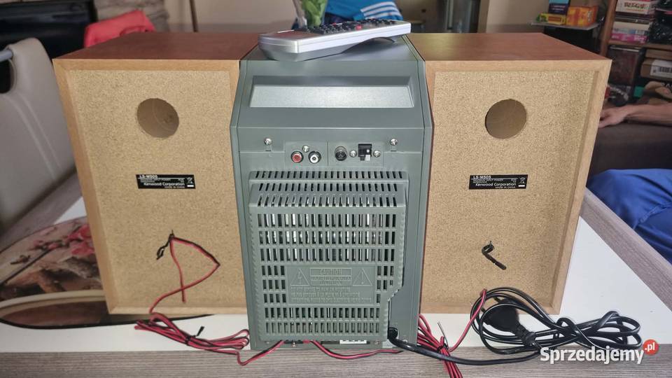 Mikrowieża HiFi Kenwood M505 USB CD MP3 Kaseta z Audio Warta