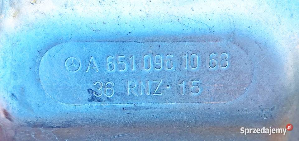 MERCEDES W117 W246 22 cdi osłona termiczna Radom