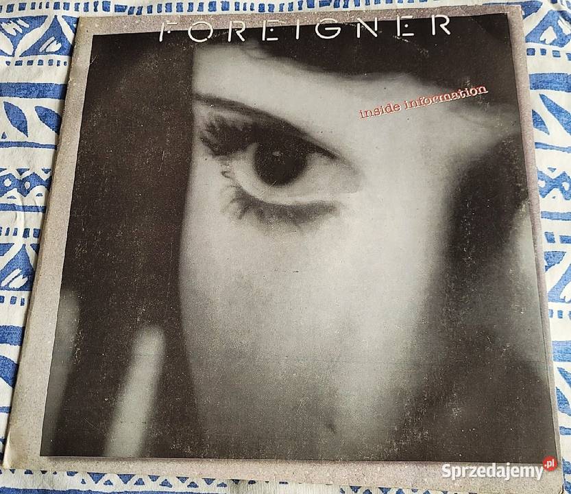 Foreigner Inside Information płyta winylowa 1987 Chełmno sprzedam
