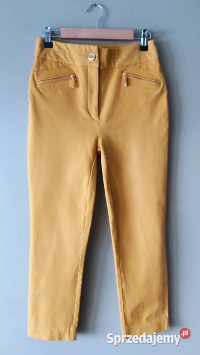 Spodnie r36 damskie Per Una wyższy stan Do łydki Lublin